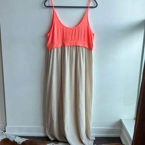 ARITZIA Silk Maxi Dress